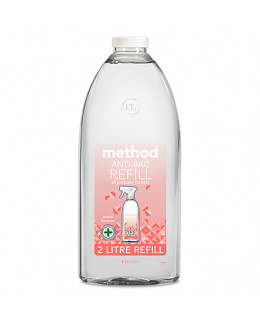 METHOD Antibakteriální univerzální čistič REFILL, 2 l - Broskvový květ