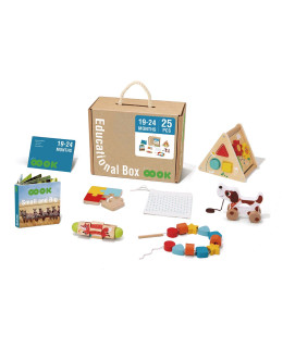 TookyToy Montessori vzdělávací box pro děti 19-24 měsíců