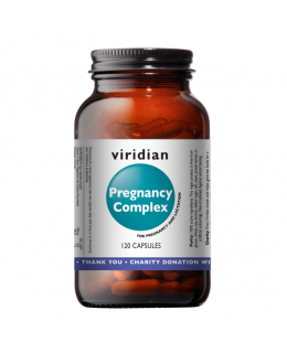Viridian Pregnancy Complex (Natural multivitamín pro těhotné), 120 kapslí