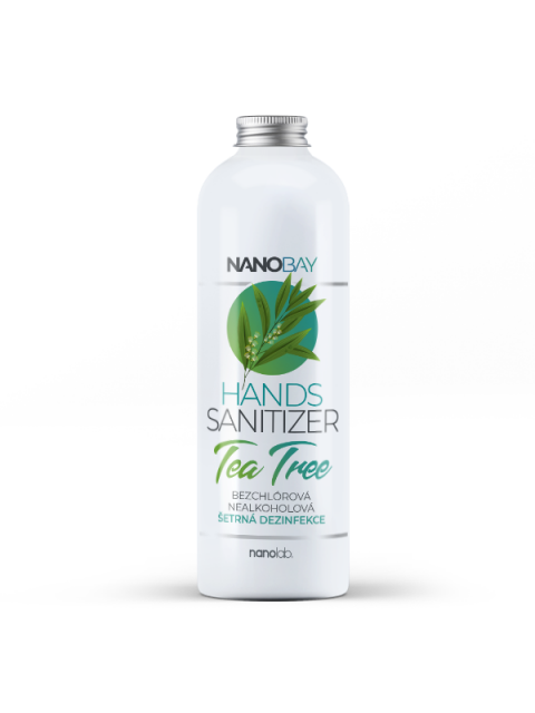 NANOBAY Česká dezinfekce bez alkoholu HANDS Sanitizer náhradní náplň 1 litr