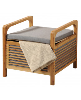 Kesper Bambusový stolek s polstrováním