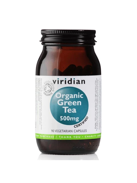 Viridian Green Tea (Extrakt ze zeleného čaje) Organic, 90 kapslí