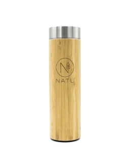 NATU Bambusová termoláhev se sítkem 500 ml