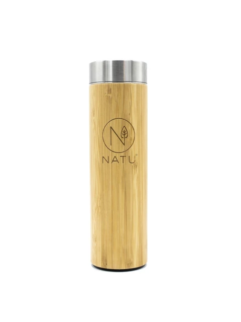 NATU Bambusová termoláhev se sítkem 500 ml