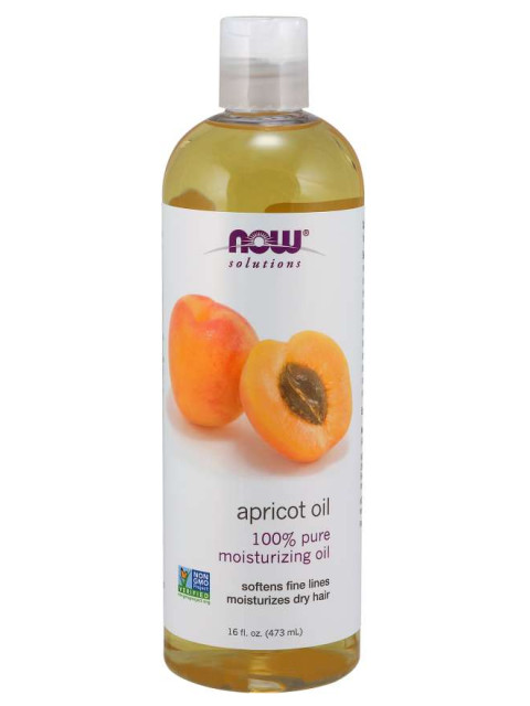 NOW Apricot oil (Meruňkový olej), 473 ml