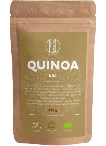 BrainMax Pure Quinoa BIO - bílá, 250 g