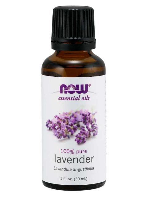 NOW Essential Oil, Lavender oil 100% Pure (éterický olej Levandule), 30 ml