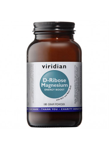 Viridian D-Ribose Magnesium (D-ribóza), 180 g