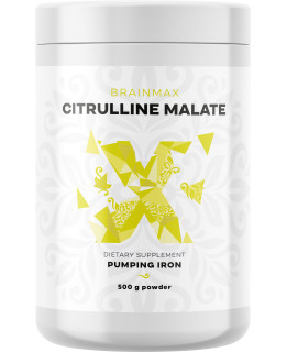 BrainMax Citrulline Malate, Citrulin Malát, 500 g 