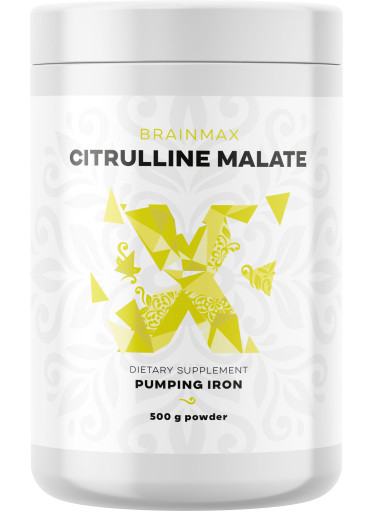 BrainMax Citrulline Malate, Citrulin Malát, 500 g 