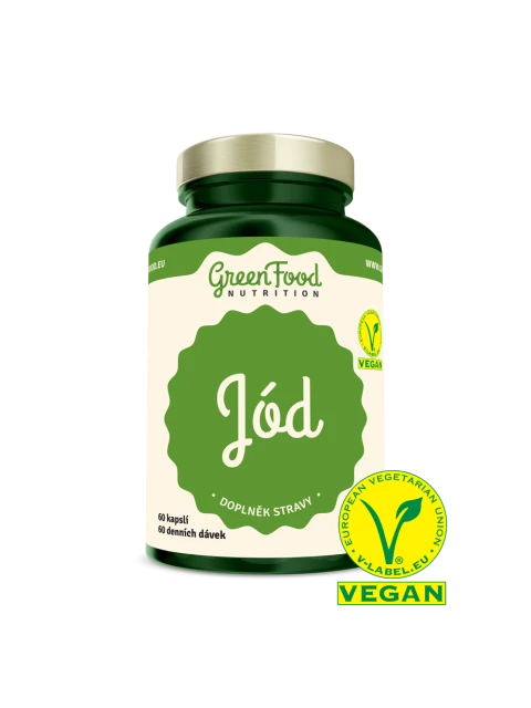 GreenFood GreenFood Jód 60 kapslí - EXPIRACE 2/2025