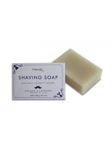 FRIENDLY SOAP mýdlo na holení pomeranč a levandule 95g