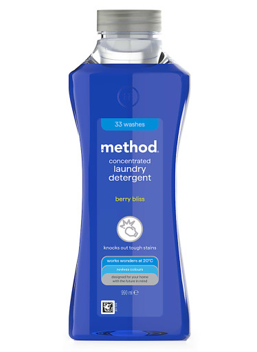 METHOD Tekutý prostředek na praní, 990 ml - Bobulová blaženost