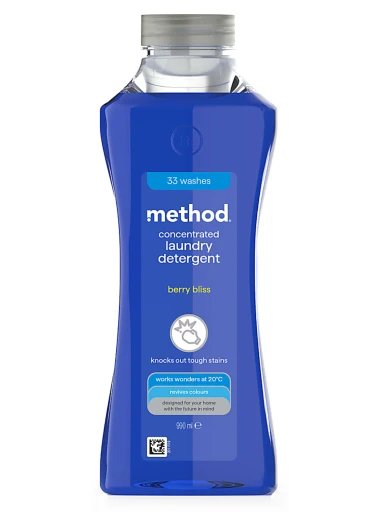 METHOD Tekutý prostředek na praní, 990 ml - Bobulová blaženost