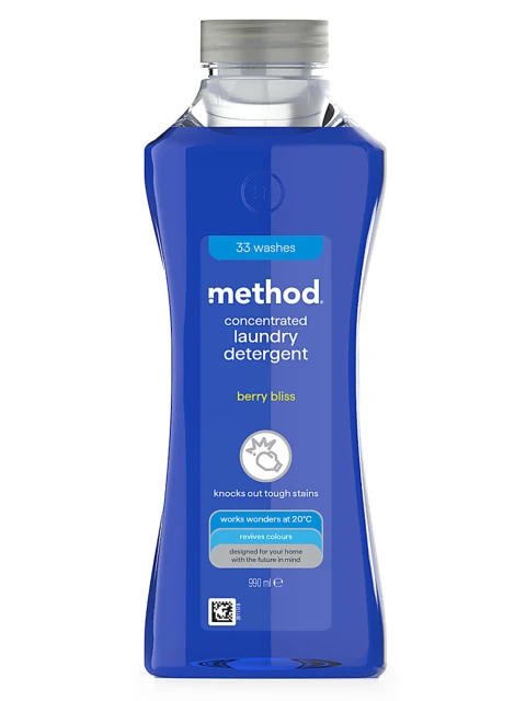 METHOD Tekutý prostředek na praní, 990 ml - Bobulová blaženost
