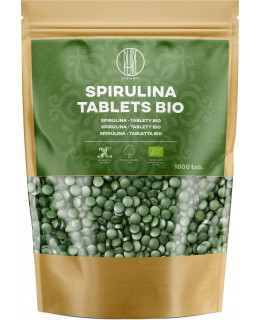 BrainMax Pure Spirulina Tablets BIO, 1000 tablet