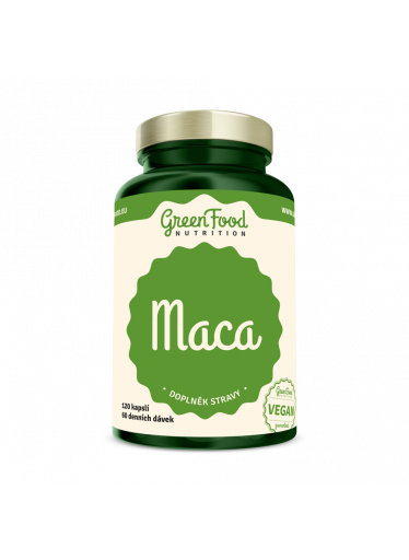 GreenFood Maca 120 kapslí