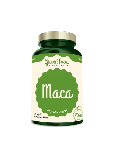 GreenFood Maca 120 kapslí