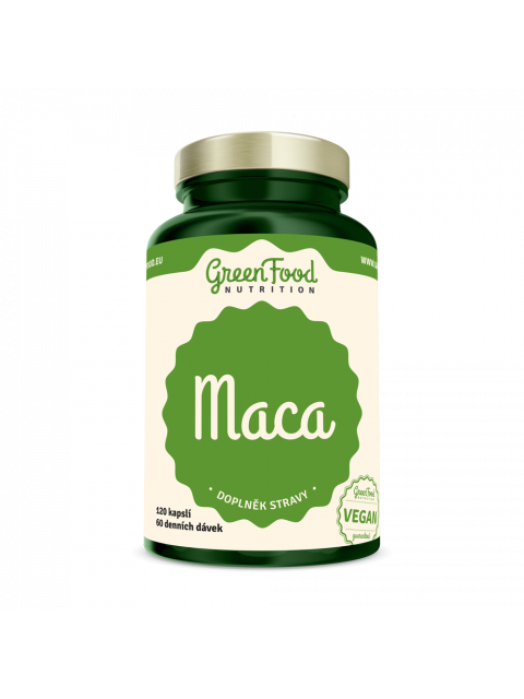 GreenFood Maca 120 kapslí