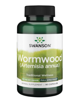 Swanson Full Spectrum Wormwood (Pelyněk pravý), 425 mg, 90 kapslí