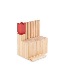 ČistéDřevo Dřevěná zahradní hra Kubb
