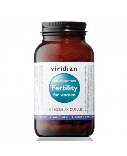 Viridian Fertility for Women (Ženská plodnost), 120 kapslí