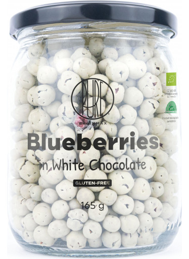 BrainMax Pure Borůvky v bílé čokoládě, 165 g