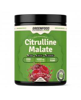 GreenFood GreenFood Performance Citrulline Malate 420g - Malina - EXPIRACE 8/2024