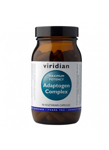 Viridian Maxi Potency Adaptogen Complex (Směs adaptogenů), 90 kapslí