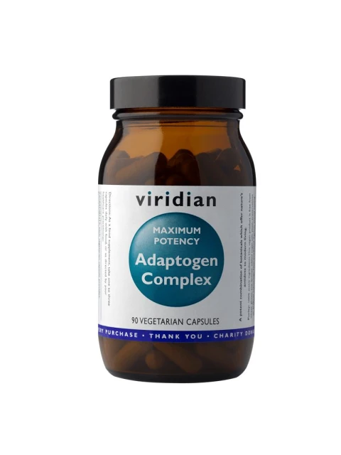 Viridian Maxi Potency Adaptogen Complex (Směs adaptogenů), 90 kapslí