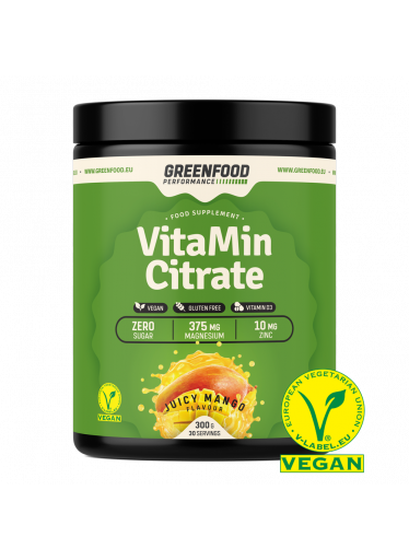 GreenFood Performance VitaMin Citrate 300g - Mango