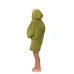 Dětské plážové pončo s výšivkou, 3-5 let, Olive Green