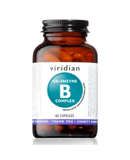Viridian Co-enzyme B Complex, 60 kapslí