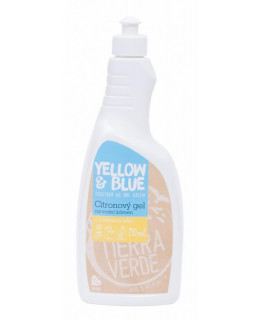 Yellow&Blue Citronový gel na vodní kámen (750 ml) - s citronovou silicí