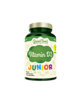 GreenFood Junior Vitamin D3 90 kapslí