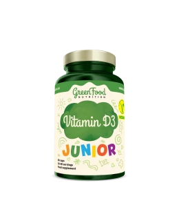 GreenFood Junior Vitamin D3 90 kapslí