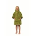 Dětské plážové pončo s výšivkou, 3-5 let, Olive Green