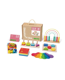 TookyToy Montessori vzdělávací box pro děti 25-36 měsíců