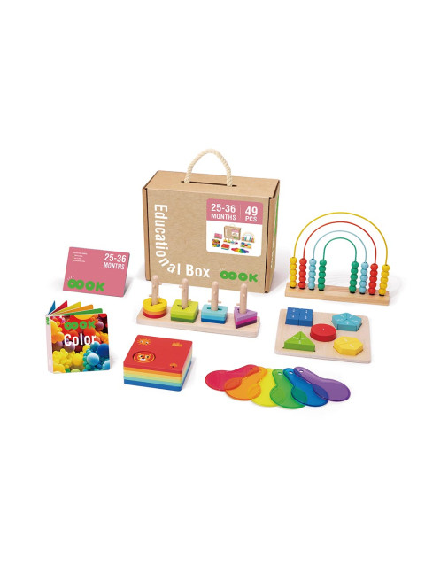 TookyToy Montessori vzdělávací box pro děti 25-36 měsíců