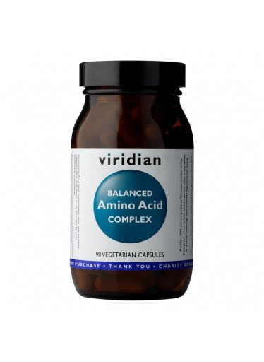 Viridian Balanced Amino Acid Complex (Směs esenciálních aminokyselin), 90 kapslí