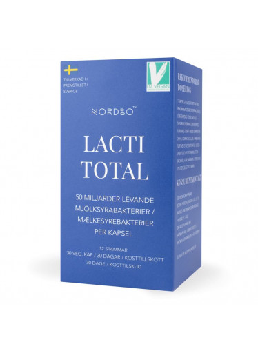 Nordbo Lacti Total (Probiotika), 30 kapslí