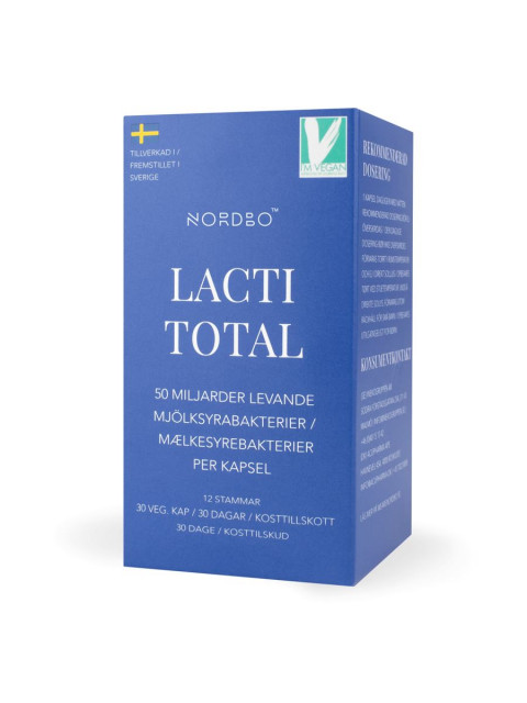 Nordbo Lacti Total (Probiotika), 30 kapslí