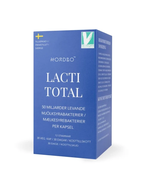 Nordbo Lacti Total (Probiotika), 30 kapslí