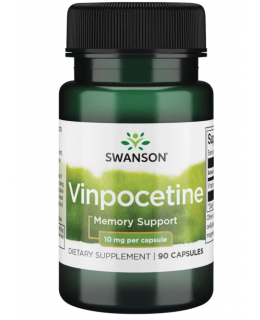 Swanson Vinpocetine (podpora paměti), 10 mg, 90 kapslí