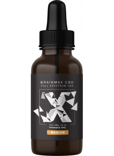 BrainMax CéBéDé MEDIUM, 15%, 10 ml
