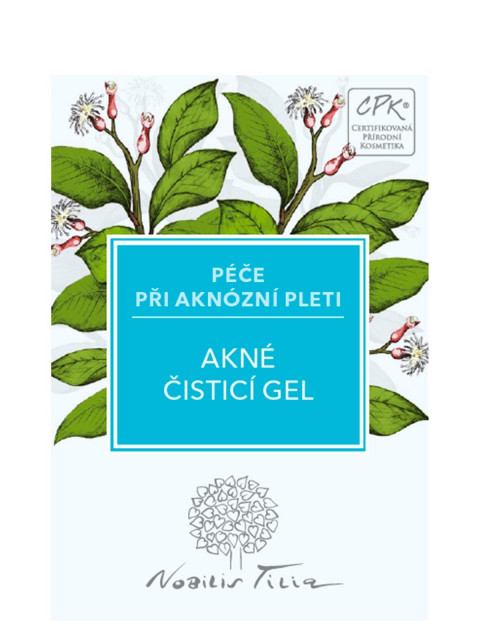 Nobilis Tilia Akné čisticí gel 2 ml - vzorek sáček