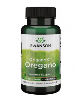 Swanson OriganoX Oregano 500 mg, 60 kapslí - EXPIRACE 10/23