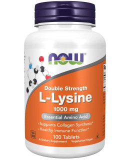 Now L-Lysine (L-lysin), 1000 mg, 100 tablet