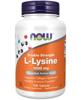 Now L-Lysine (L-lysin), 1000 mg, 100 tablet