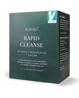 Nordbo Rapid Cleanse (Rychlý detox), 28 kapslí